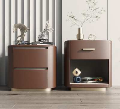 现代床头柜3D模型下载